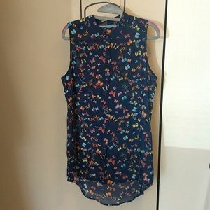 Butterfly Sleeveless Blouse